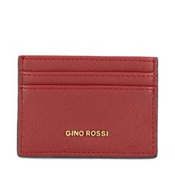 Portfel GINO ROSSI. Czerwone portfele damskie Gino Rossi, bez wzorów. Za 39.99 zł.