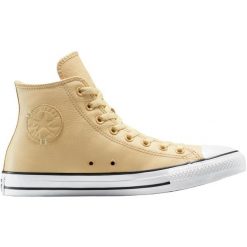 Buty sportowe damskie Converse Chuck Taylor All Star. Brązowe obuwie sportowe damskie Converse, bez wzorów, ze skóry ekologicznej. Za 490.00 zł.