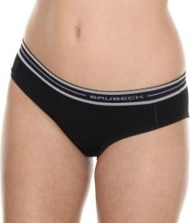 Brubeck Figi damskie hipster Merino Active Wool czarne r. M (HI10190). Czarne figi damskie Brubeck, m, bez wzorów. Za 72.98 zł.
