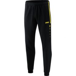 Spodnie dresowe Jako polyester Competition 2.0. Czarne spodnie sportowe męskie Jako, bez wzorów, z dresówki, na fitness i siłownię. Za 195.50 zł.