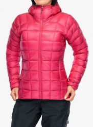Kurtka puchowa damska Rab Mythic Alpine Jacket. Czerwone kurtki damskie RAB, xs, bez wzorów, z materiału, bez kaptura. Za 1,297.99 zł.