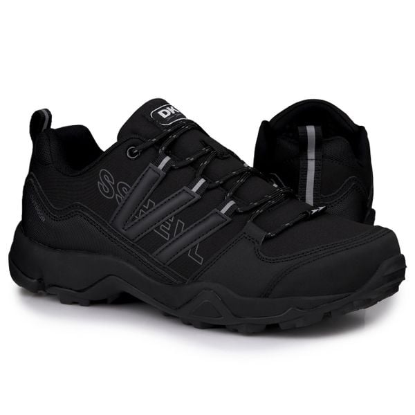 Buty męskie trekkingowe DK SPIRIT. Czarne trekkingi męskie DK, trekkingowe. Za 149.00 zł.