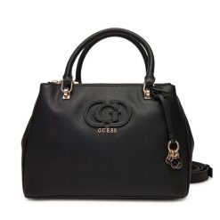 Torebka Guess. Czarne torebki do ręki damskie Guess, z aplikacjami, klasyczne, bez dodatków. Za 549.99 zł.