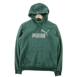 Second life - Puma bluza damska z kapturem zielona - Jak nowy. Zielone bluzy sportowe damskie Puma, l, bez wzorów, z kapturem, na fitness i siłownię. Za 85.16 zł.