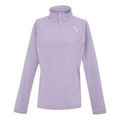 Damski Polar Z Suwakiem Montes. Fioletowe bluzy sportowe damskie Regatta, xl, bez wzorów, z polaru, bez kaptura, trekkingowe. Za 51.99 zł.