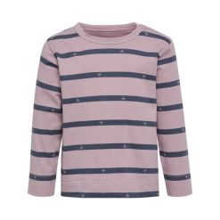 Body z długim rękawem dla niemowląt Hummel. Fioletowe body niemowlęce Hummel, bez wzorów, z bawełny, bez ramiączek. Za 149.00 zł.
