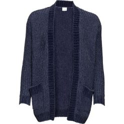 Kardigan z szenili bonprix indygo. Kardigany damskie marki bonprix. Za 49.99 zł.