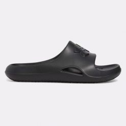 Klapki męskie Under Armour Locker V Slide black/black/black. Czarne klapki męskie Under Armour, sportowe. Za 139.99 zł.