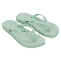 Japonki damskie Ipanema Anat Colors. Zielone klapki damskie Ipanema, bez wzorów, bez obcasa. Za 49.99 zł.
