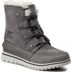 Śniegowce SOREL - Cozy Joan NL2745 Quarry 052. Szare śniegowce i trapery damskie Sorel, z gumy. W wyprzedaży za 379.00 zł.