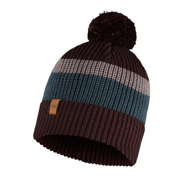 Czapka BUFF KNITTED HAT ELON. Czerwone czapki i kapelusze męskie Buff, bez wzorów, z dzianiny, eleganckie. Za 69.99 zł.