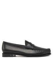 Max Mara Mokasyny 2514521131600 Czarny. Czarne mokasyny damskie Max Mara, ze skóry. Za 1,919.00 zł.