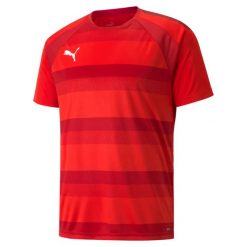 Jersey Puma Team Vision. Czerwone koszulki sportowe męskie Puma, xs, bez wzorów, z jersey, bez kołnierzyka, bez ramiączek, do piłki nożnej. Za 161.00 zł.