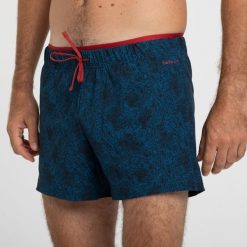 Szorty krótkie pływackie męskie Nabaiji 100 Tega. Czarne krótkie spodenki sportowe męskie Decathlon, m, bez wzorów, z elastanu, do pływania. Za 49.99 zł.