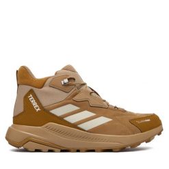 Trekkingi adidas. Brązowe trekkingi męskie Adidas, trekkingowe, climaproof (adidas). Za 479.99 zł.