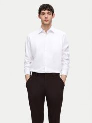 Selected Homme Koszula 16092939 Biały Slim Fit. Białe koszule męskie Selected Homme, m, bez wzorów, z syntetyku, biznesowe, bez kołnierzyka, bez ramiączek. Za 179.99 zł.