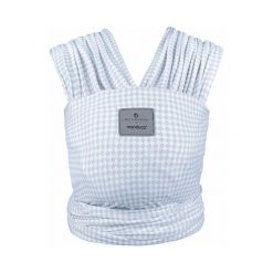 Manduca Bellybutton Sling Softcheck Blue. Niebieskie torby i plecaki dziecięce Manduca, z bawełny. Za 279.00 zł.