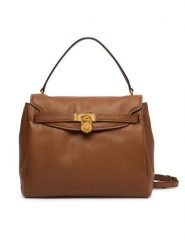 MICHAEL Michael Kors Torebka Hamilton 30F6ANXS7E Brązowy. Brązowe torebki do ręki damskie MICHAEL Michael Kors, bez wzorów, ze skóry, bez dodatków. Za 1,739.00 zł.