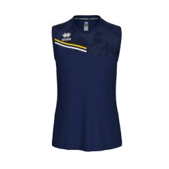 Koszulka Na Ramiączkach Errea Eloy Ad Damskie. Niebieskie koszulki sportowe damskie ERREA, s, bez wzorów, z materiału, bez kołnierzyka, bez ramiączek, na fitness i siłownię. Za 186.00 zł.