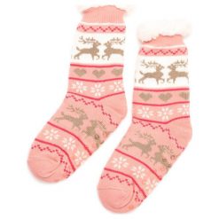 Jasnoróżowe Skarpetki Glee. Skarpety damskie marki Born2be. Za 19.99 zł.