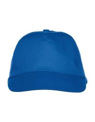 Clique Czapka Texas 5-panel twill — 100% bawełna. Niebieskie czapki i kapelusze męskie CLIQUE, bez wzorów, z bawełny. Za 78.40 zł.