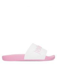 Just Cavalli Klapki 80RA3SZ1 ZSE50 Różowy. Czerwone klapki damskie Just Cavalli, bez wzorów, z syntetyku, bez obcasa. Za 329.99 zł.