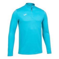 Bluza do biegania męska Joma Running night. Niebieskie bluzy męskie Joma, m, bez wzorów, bez kaptura, do biegania. Za 277.00 zł.