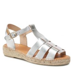 Espadryle Toni Pons. Szare klapki damskie Toni Pons, bez wzorów, bez obcasa, bez zapięcia. Za 229.99 zł.