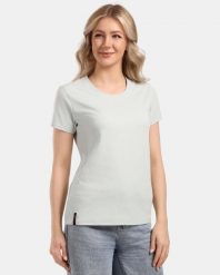 Damska koszulka Kilpi DIXIE-W. Zielone t-shirty damskie Kilpi, bez wzorów, z materiału, bez kołnierzyka. Za 138.03 zł.