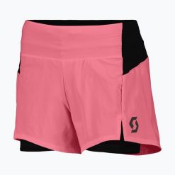 Spodenki do biegania damskie SCOTT Endurance Hybrid. Czarne szorty sportowe damskie Scott, l, bez wzorów, z elastanu, do biegania. Za 219.99 zł.
