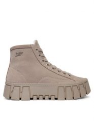 Tommy Jeans Trzewiki Tjw Platform Sneaker Mc Wl EN0EN03134 Szary. Szare botki damskie Tommy Jeans, z jeansu, bez obcasa, na płaskiej podeszwie, bez zapięcia. Za 489.99 zł.