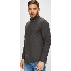 Tommy Hilfiger - Koszula. Czarne koszule męskie marki Tommy Hilfiger, z bawełny, button down, z długim rękawem. Za 359.90 zł.