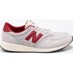 New Balance - Buty. Szare buty sportowe męskie New Balance, z materiału. W wyprzedaży za 199.90 zł.