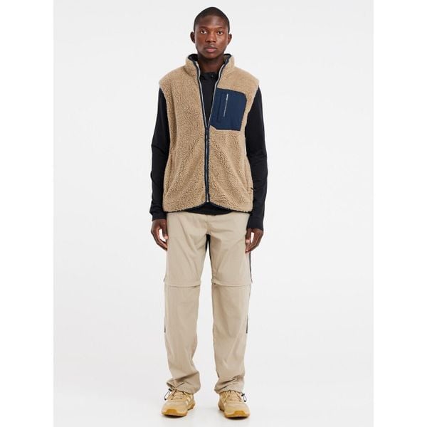 Kurtka Protest Prthyams Bodywarmer. Brązowe kurtki męskie Protest, bez wzorów, eleganckie, bez kaptura. Za 319.00 zł.