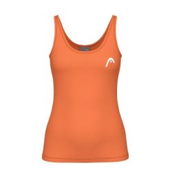 Damski tank top Head Spirit II. Brązowe koszulki sportowe damskie Head, bez wzorów, sportowe, bez kołnierzyka. W wyprzedaży za 189.00 zł.
