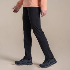 Spodnie trekkingowe Craghoppers Kiwi Pro III damskie czarne. Czarne spodnie materiałowe damskie Craghoppers, s, bez wzorów, z elastanu. Za 285.25 zł.