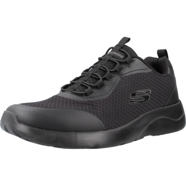 Tenisówki Skechers Model Dynamight 2.0-setner Kolor Czarny. Czarne trampki męskie Skechers, bez wzorów, z syntetyku, sportowe, bez zapięcia. Za 229.99 zł.