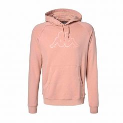 Bluza z kapturem Kappa Zaiver. Czerwone bluzy męskie Kappa, m, bez wzorów, z kapturem. Za 222.00 zł.