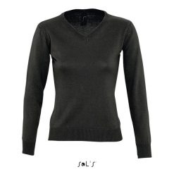 Sweter damski Sol's Galaxy. Czarne swetry damskie SOL'S, m, bez wzorów, z bawełny, bez kołnierzyka, bez ramiączek, bez kaptura. Za 151.50 zł.