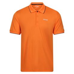 Męska Koszulka Polo Remex II. Brązowe koszulki polo męskie Regatta, m, bez wzorów, bez ramiączek. Za 48.99 zł.
