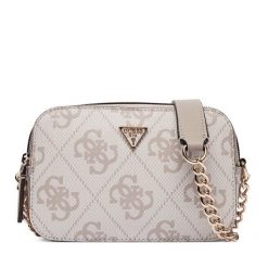 Torebka Guess. Brązowe torebki do ręki damskie Guess, z aplikacjami, bez dodatków. Za 549.99 zł.