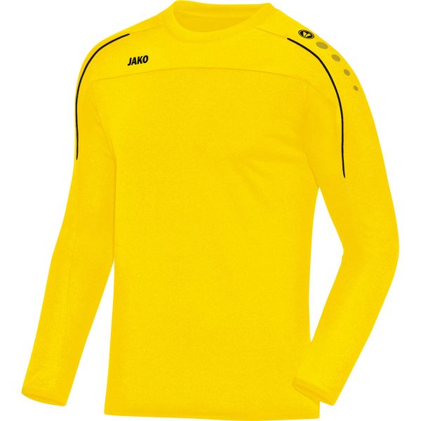 Bluza Jako Classico. Żółte bluzy męskie Jako, s, bez wzorów, z materiału, bez kaptura, na fitness i siłownię. Za 234.00 zł.