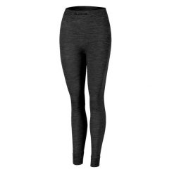 Legginsy merino dla kobiet MAURA. Czarne bielizna termoaktywna damska LASTING, s, bez wzorów, z materiału, bez ramiączek. Za 486.45 zł.