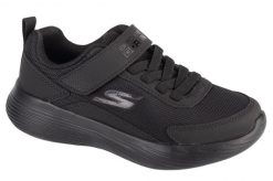 Buty sportowe Sneakersy chłopięce, Go Run 400 V2 - Strarvo. Czarne trampki i tenisówki chłopięce Skechers, bez wzorów, z materiału, sportowe, przed kostkę, bez zapięcia. Za 129.99 zł.