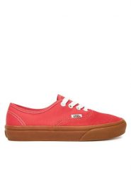 Vans Tenisówki Authentic VN000D6GCI11 Czerwony. Czerwone trampki i tenisówki damskie Vans, bez wzorów, z materiału, bez zapięcia. Za 219.99 zł.