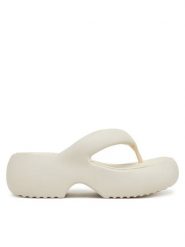 Melissa Japonki Melissa Free Fuzzy Platform Ad M 35875 Beżowy. Brązowe klapki damskie Melissa, bez wzorów, z tworzywa sztucznego, bez obcasa. Za 289.99 zł.