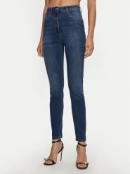 Elisabetta Franchi Jeansy PJ-68S-46E2-V320 Granatowy Skinny Fit. Niebieskie jeansy damskie Elisabetta Franchi. Za 1,199.00 zł.