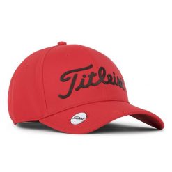 Czapka z daszkiem do golfa Titleist. Brązowe buty sportowe męskie TITLEIST, bez wzorów, sportowe. Za 119.99 zł.