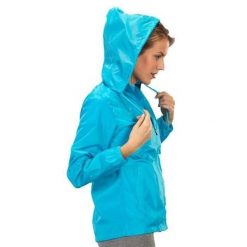 Kurtka do biegania damska Joma Galia przeciwdeszczowa. Niebieskie kurtki damskie Joma, l, bez wzorów, bez kaptura. Za 123.99 zł.