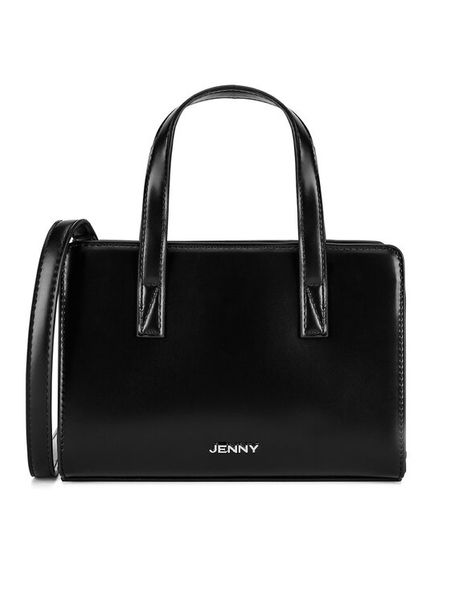 JENNY Torebka JNY-M-006-07 Czarny. Czarne torebki do ręki damskie Jenny, bez wzorów, bez dodatków. Za 109.99 zł.